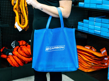 Carbon Promotional Retail Bag - CM - NWBAG - BLU 1 Carbon Offroad